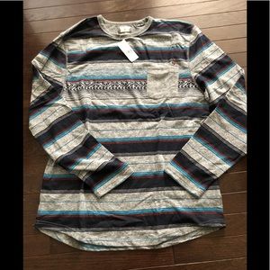 NWT men’s XL volcom long sleeve tee